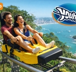 arque Unipraias Balne�rio Cambori� Tren� de Montanha Descida Radical