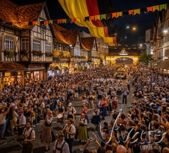 Desfile Oktoberfest Blumenau 2026 Programa��o Oficial na Rua XV