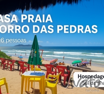 Casa Atelie na Praia do Morro das Pedras a 60 metros do mar e a 12 km do Aeroporto de Florianpolis