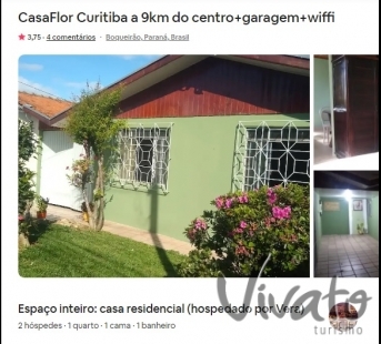 Casa Flor Curitiba 9KM do Centro